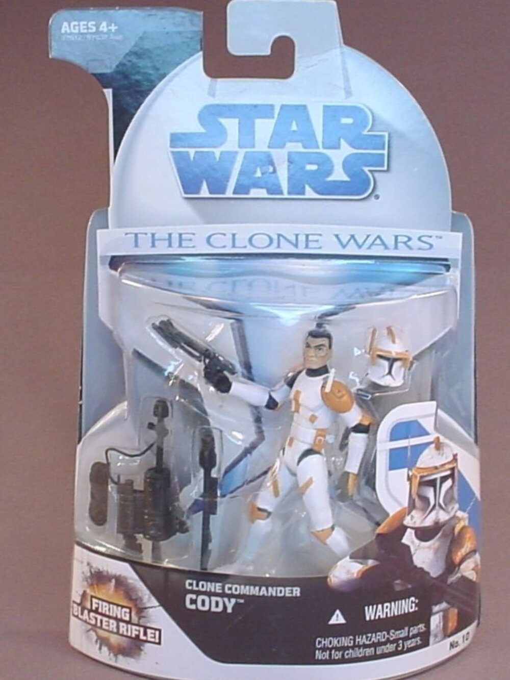 Star Wars The Clone Wars Clone Commander Cody Action Figure In The Original Pack